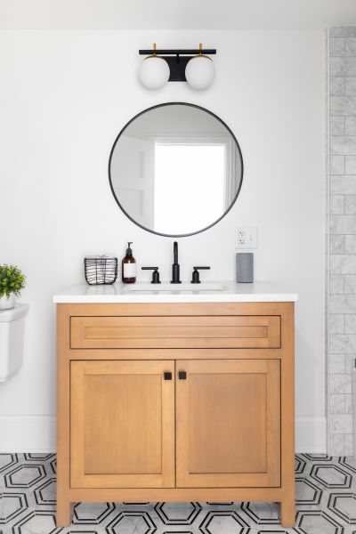 Custom Vanity Installation in Elgin