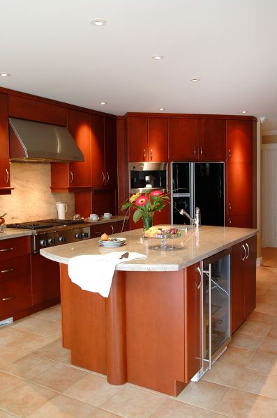 Cherry Cabinet Repair in Elgin