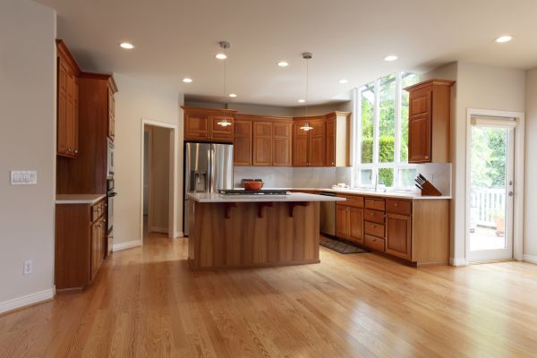 Oak Kitchen Cabinet Repair in Elgin