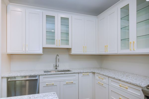 Wood Cabinet Installation in Elgin